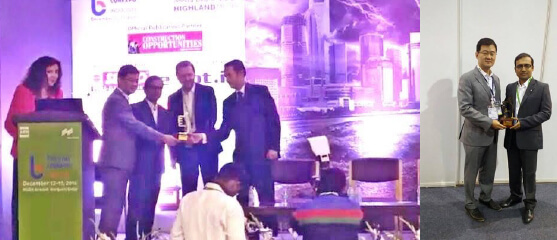 GS Caltex India wins the “Best Lubricant Company” at the Construction Opportunities Excellence Awards at Gurgaon , Delhi